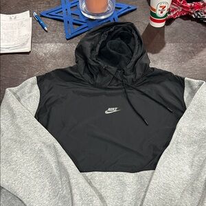Nike Black and Gray Pullover.